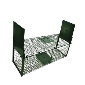 Metal Rat rodent L& S size Trap Snap Cage/ Trap for Rats or Large Rodents wire mesh cage